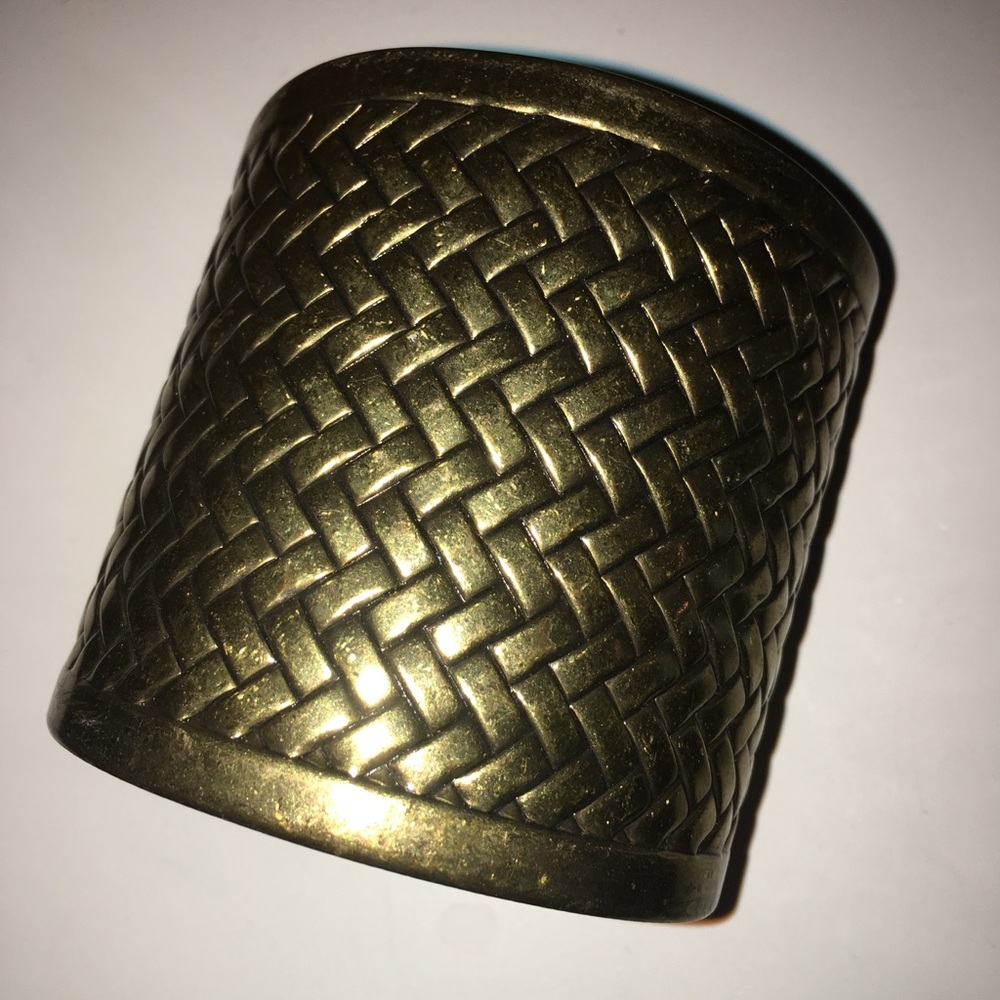 Black and Gold Vintage Cuff